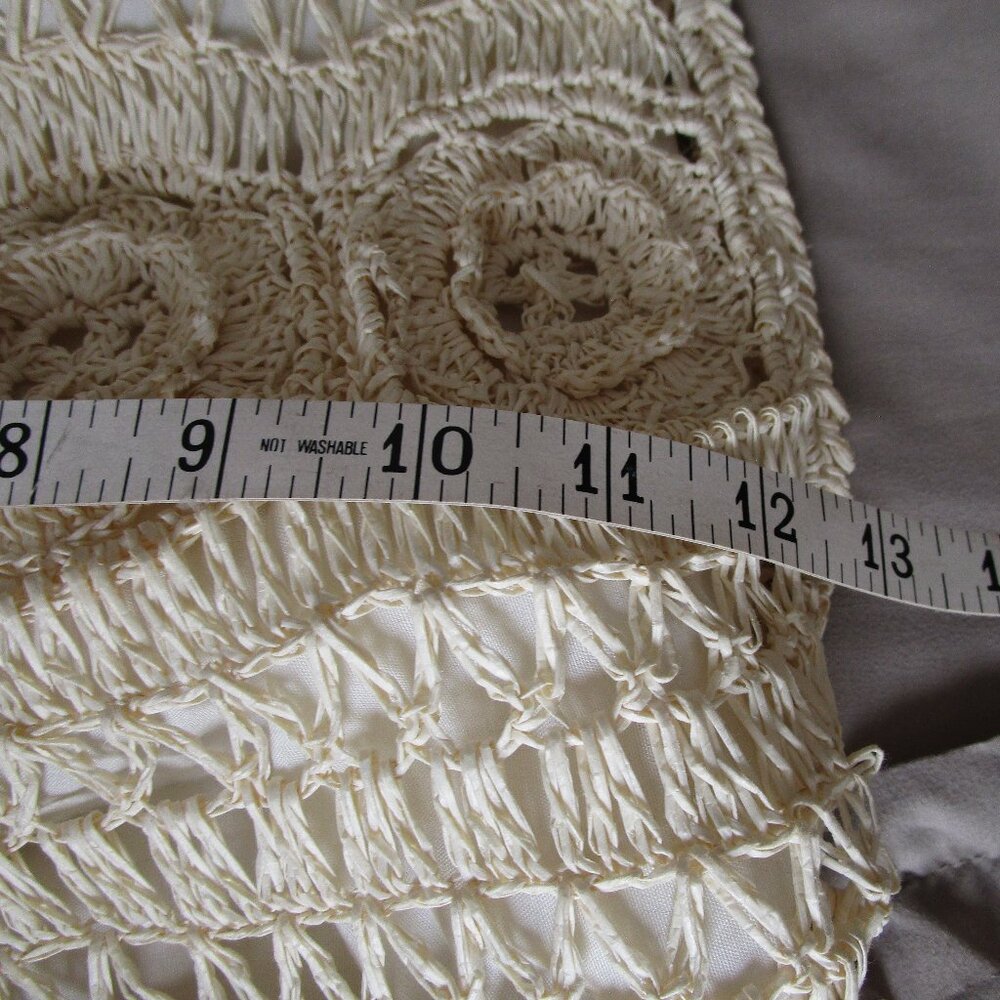 Fully Lined Macrame Backpack Purse - image 6